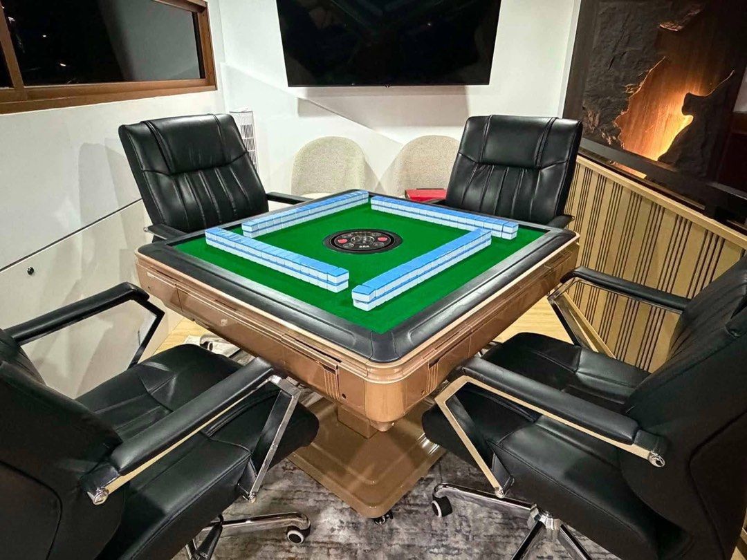 BRANDNEW MAHJONG AUTOMATIC TABLE (Category: Board Games & Puzzles) located in Davao. Submitted by pablo3ift (Listing ID 1459323494, Image 1). Description: 🀄 FOR SALE: BRAND NEW Automatic Mahjong Table 🀄 ✨ Brand New ✅ Includes 2 sets of 36mm Mahjong tiles ✅ Ready to use ✅ Perfect for home, game rooms, cafés, or businesses .