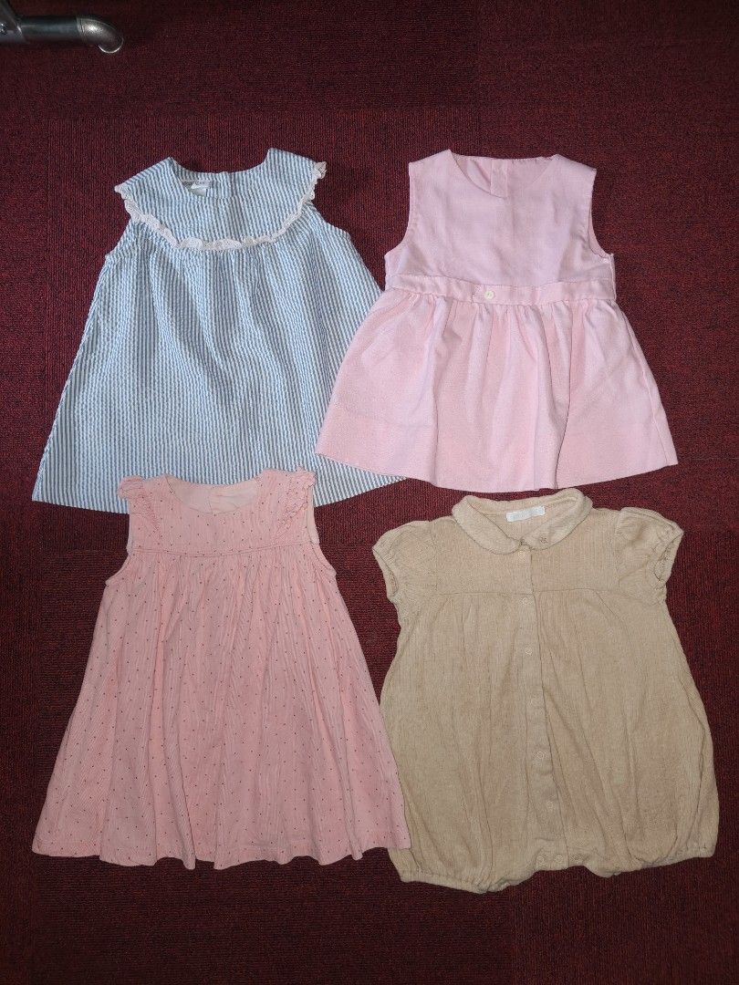 Bundle 1/For 6-12mos Baby Girl (Category: Babies & Kids Fashion) located in Siniloan. Submitted by wingedwardrobe (Listing ID 1459435937, Image 1). Description: 📢 𝐒𝐇𝐎𝐏 𝐑𝐄𝐌𝐈𝐍𝐃𝐄𝐑𝐒 📢 - 𝐒𝐢𝐳𝐞𝐬 𝐚𝐫𝐞 𝐚𝐩𝐩𝐫𝐨𝐱𝐢𝐦𝐚𝐭𝐞. 𝐏𝐥𝐞𝐚𝐬𝐞 𝐦𝐚𝐧𝐚𝐠𝐞 𝐲𝐨𝐮𝐫 𝐞𝐱𝐩𝐞𝐜𝐭𝐚𝐭𝐢𝐨𝐧𝐬. - 𝐂𝐨𝐥𝐨𝐫𝐬 𝐦𝐚𝐲 𝐬𝐥𝐢𝐠𝐡𝐭𝐥𝐲 𝐯𝐚𝐫𝐲 𝐝𝐮𝐞 𝐭𝐨 𝐥𝐢𝐠𝐡𝐭𝐢𝐧𝐠 𝐚𝐧𝐝 𝐬𝐜𝐫𝐞𝐞𝐧 𝐬𝐞𝐭𝐭𝐢𝐧𝐠𝐬. - 𝐖𝐫𝐢𝐧𝐤𝐥𝐞𝐝 𝐝𝐮𝐞 𝐭𝐨 𝐛𝐚