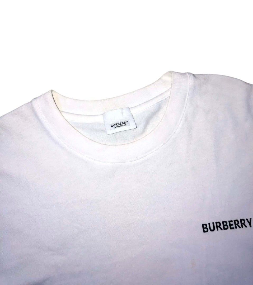 Burberry (Category: Tshirts & Polo Shirts ) located in Catbalogan. Submitted by thirft2kill (Listing ID 1459353475, Image 3). Description: size:large Dimes:26/27 -9/10 color rate/condition -Excellent condition issue:hairline.