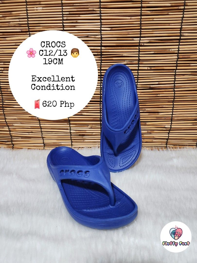 C12/13- Preloved Original Crocs for Kids (Category: Babies & Kids Fashion) located in Navotas City. Submitted by FluffyFeet (Listing ID 1459472368, Image 1). Description: NEW ARRIVAL❗️ This is a PRELOVED ORIGINAL CROCS FOR KIDS❗️❗️ Please manage your expectations ❤️ 📌Strictly MINE NOW, PAY NOW ONLY❗️ (Unless suki na po na maayos kausap at iwas cancellation) 📌You may ask for other photos before placing order/s STRICTLY NO RETURN, NO EXCHANGE UNL