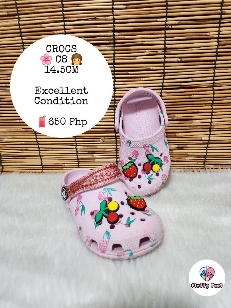 C8- Preloved Original Crocs for Kids (Category: Babies & Kids Fashion) located in Navotas City. Submitted by FluffyFeet (Listing ID 1459471955, Image 1). Description: NEW ARRIVAL❗️ This is a PRELOVED ORIGINAL CROCS FOR KIDS❗️❗️ Please manage your expectations ❤️ 📌Strictly MINE NOW, PAY NOW ONLY❗️ (Unless suki na po na maayos kausap at iwas cancellation) 📌You may ask for other photos before placing order/s STRICTLY NO RETURN, NO EXCHANGE UNLESS 