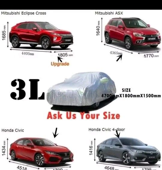 Car cover nylon 3L- YM-YXL (Category: Other Stationery & Craft) located in Manila. Submitted by vannie30 (Listing ID 1459296617, Image 2). Description: .
