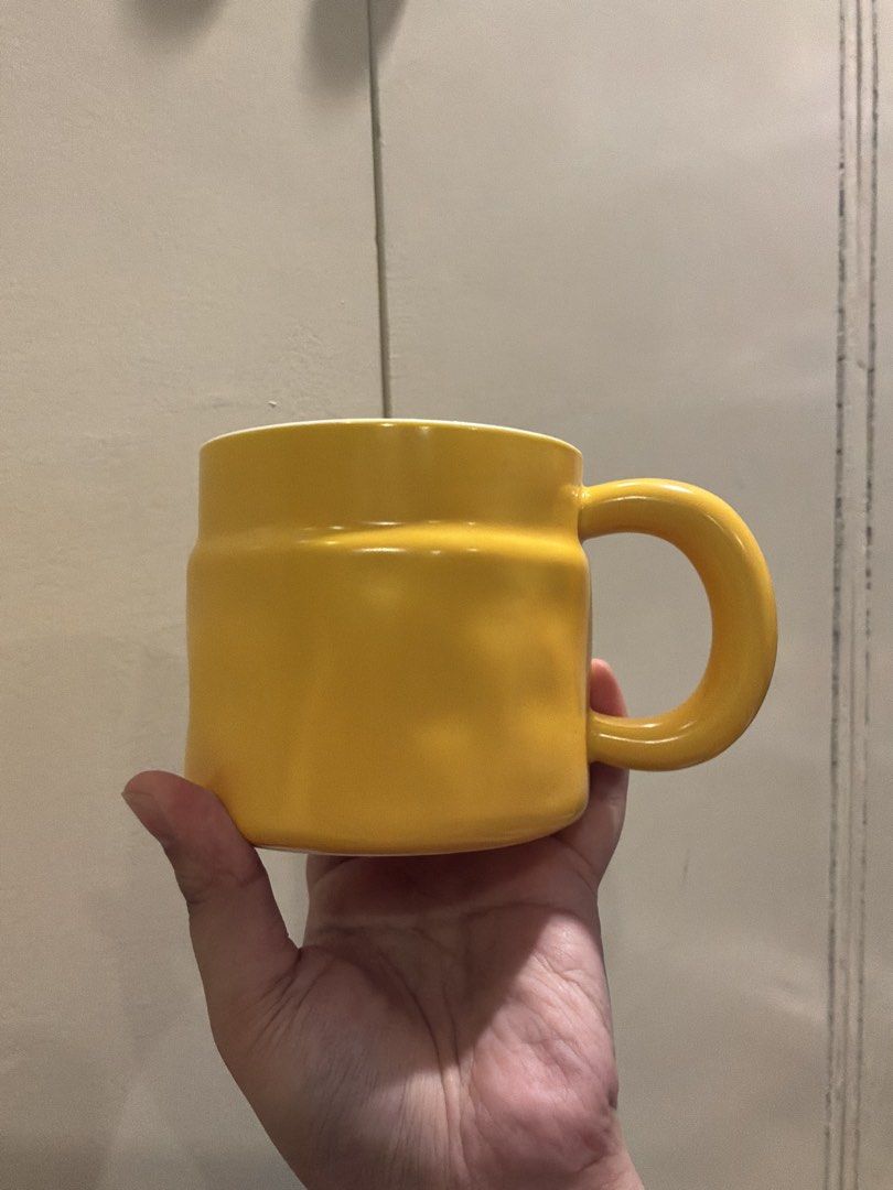Ceramic Mug - Mustard Yellow (Category: Coffee & Tea Tableware) located in Marikina City. Submitted by glimmr.ph (Listing ID 1459477300, Image 1). Description: No crazing or paint chips. .