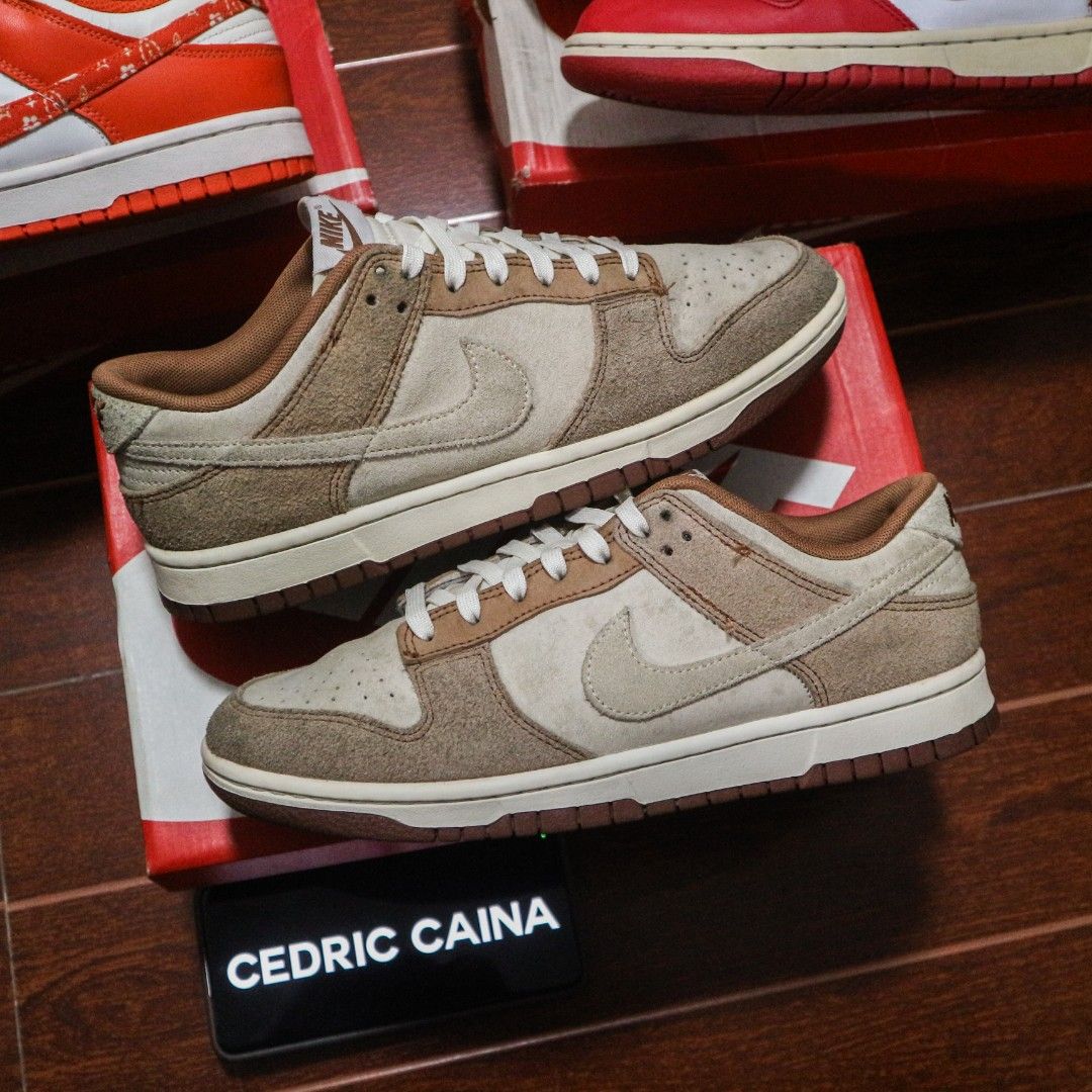 Cheap Used Nike Dunk Lows! (Size 7.5,8) (Category: Sneakers) located in Rizal. Submitted by dricflair_04 (Listing ID 1459462269, Image 3). Description: For Sale! Nike Dunk Low "Medium Curry" Size 8US // Good Condition // p1,500 Only! *Signs og usage *W/ og box Nike Dunk Low "St. john" 2020 Size 8US // Very Good Condition // P2,000 only! W/og nox Nike Dunk Low "Orange Paisley" Size 9W / 7.5M // Very Good Condition // P1,500 Only *W/ og box Vouch a
