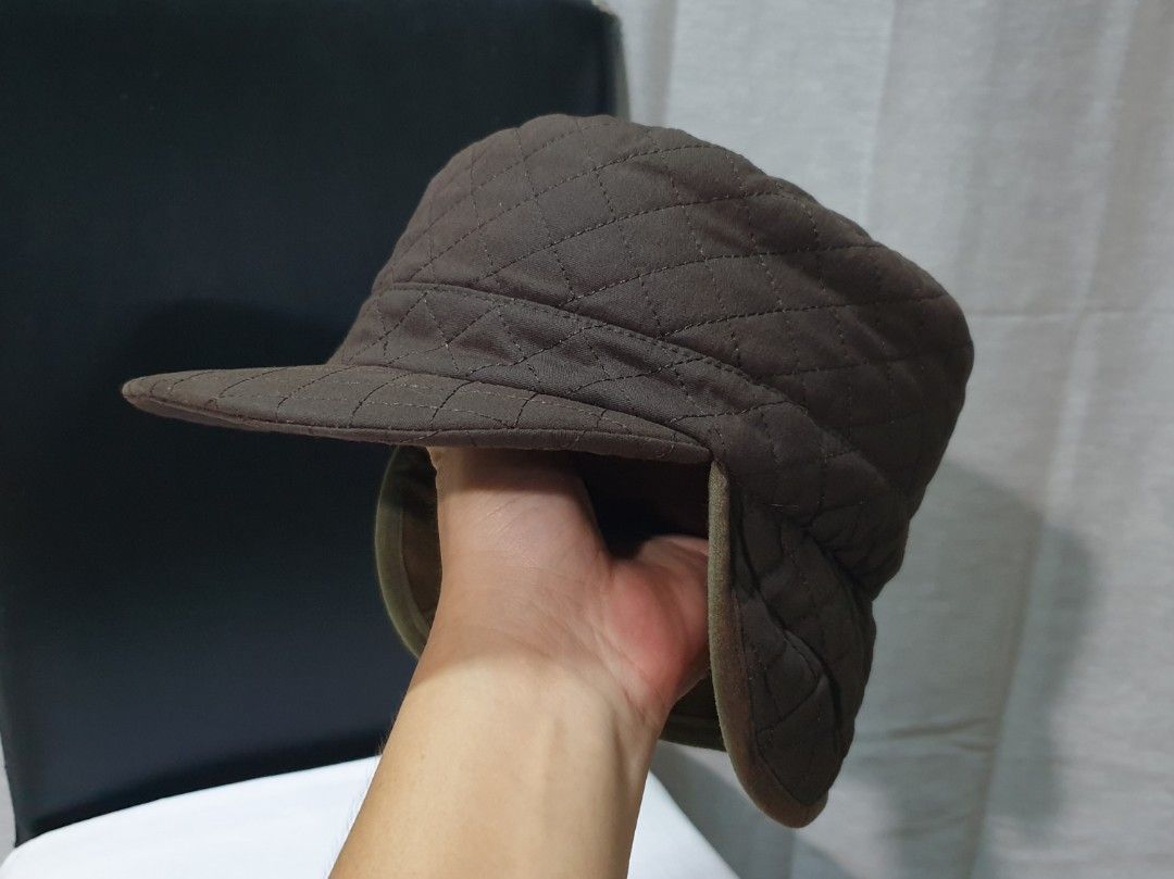 Christy's London Quilted Trapper Hat (Category: Caps & Hats) located in Quezon City. Submitted by WasalakTwo (Listing ID 1459299590, Image 3). Description: Bought in Japan Made in England Goodcondition Still presentable Open for delivery nationwide.