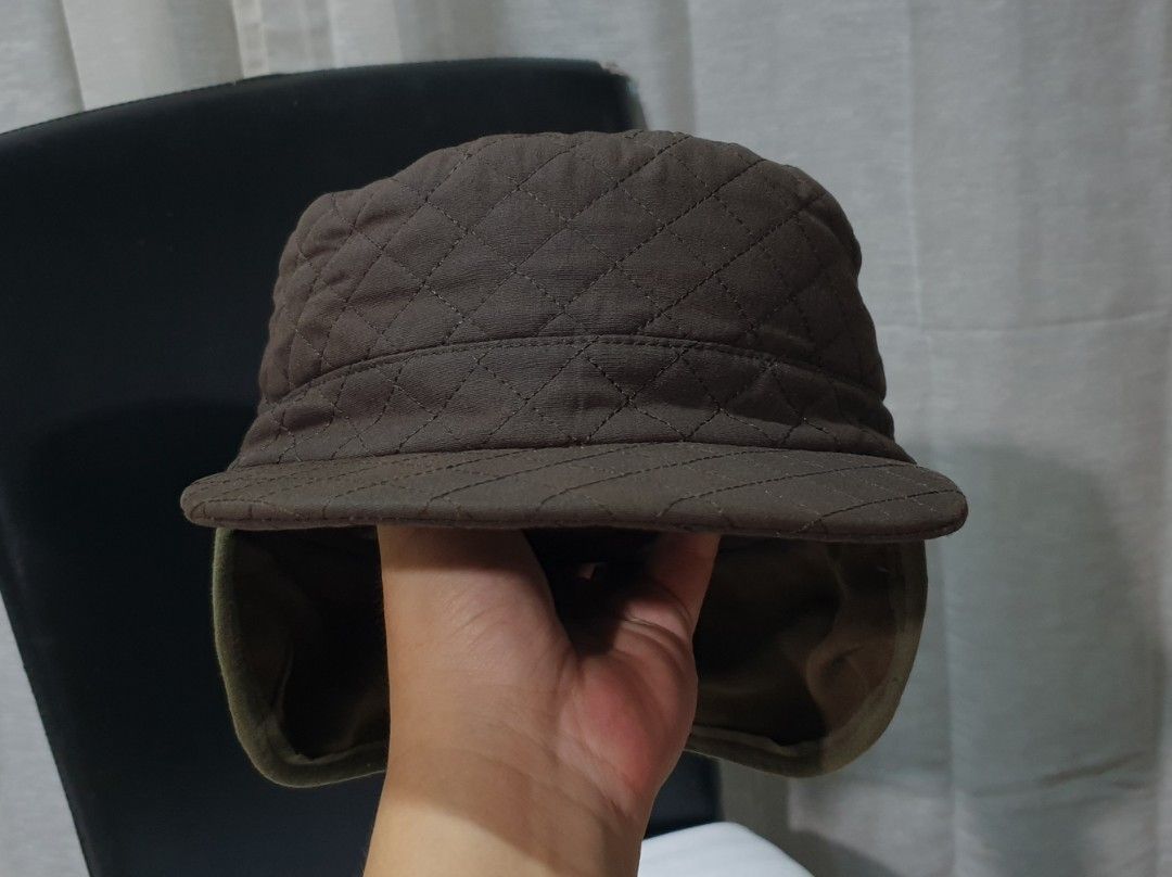Christy's London Quilted Trapper Hat (Category: Caps & Hats) located in Quezon City. Submitted by WasalakTwo (Listing ID 1459299590, Image 1). Description: Bought in Japan Made in England Goodcondition Still presentable Open for delivery nationwide.