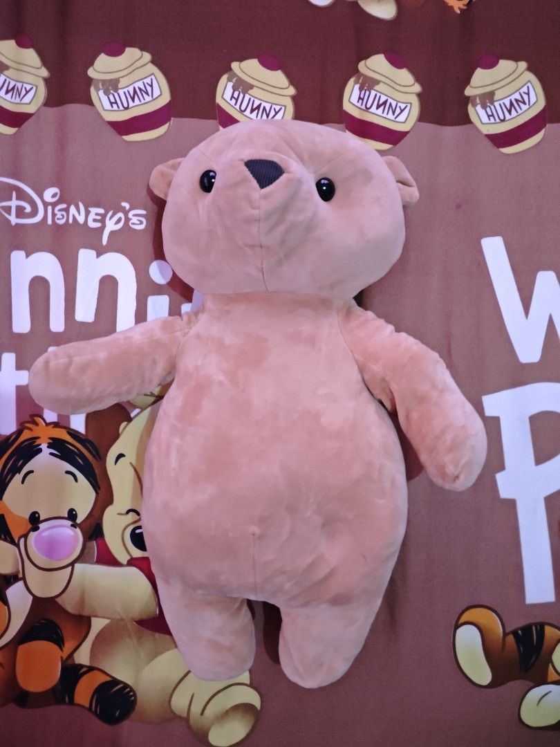 Classic Brown Bear (Category: Plushies & Soft Toys) located in San Fernando. Submitted by kitkath777 (Listing ID 1459409073, Image 1). Description: well-loved personal collection🥹💝 rfs: need space and funds for room renovation.