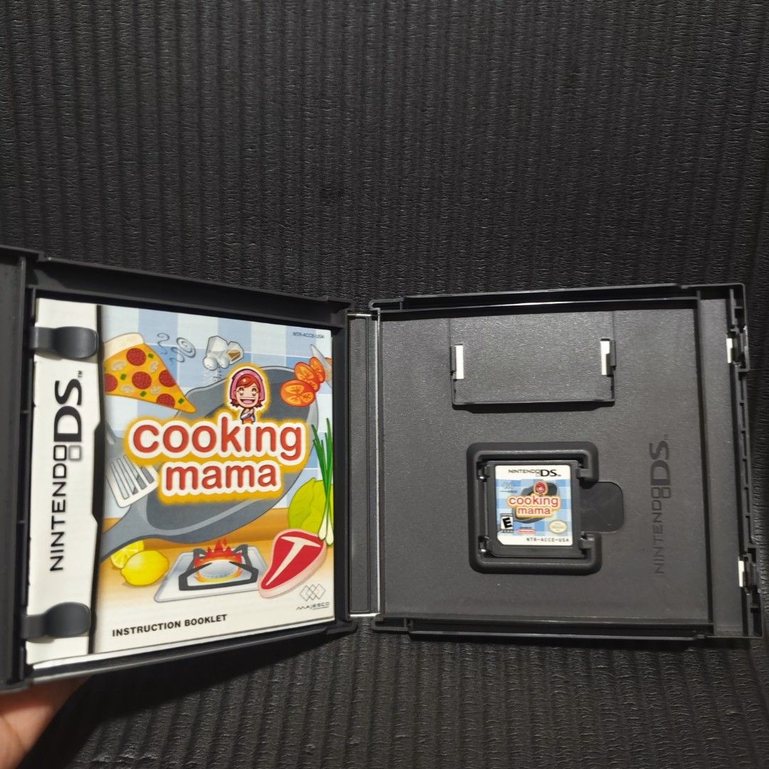 Cooking Mama DS Game Authentic (Category: Nintendo) located in Quezon City. Submitted by shopme_gadget30 (Listing ID 1459434386, Image 3). Description: kindly read the details first for sale fixed price good Condition tested and working With case and game card with manuals compatible to Nintendo 3ds/DS usa region qc area meet up: sm north shipping fee must shoulder by the buyer via lalamove or grab payment: bdo/gcash happy gaming everyone.