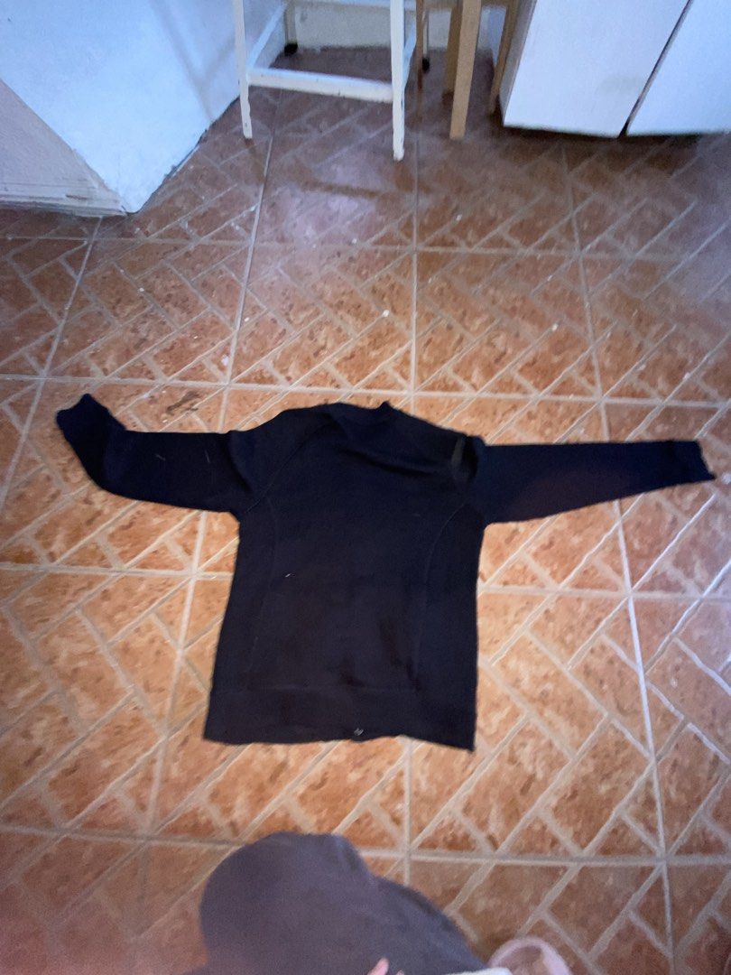 COS Black Bomber Jacket (Category: Coats, Jackets and Outerwear) located in Manila. Submitted by bravecloud.304b93 (Listing ID 1459490760, Image 2). Description: - Brand: COS - Color: Black - Style: Bomber Jacket - Closure: Button-up front - Features: Ribbed collar, cuffs, and hem - Design: Simple and classic - Versatility: Great for casual wear and layering.
