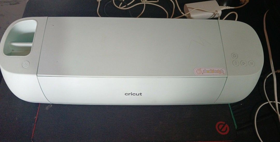Cricut Explore 3 Electronic Cutting Machine (Category: Printers, Scanners & Copiers) located in Manila. Submitted by shastaxxi18 (Listing ID 1459348851, Image 1). Description: Like new, ilang beses lang po nagamit. No box Dimensions: 56.3 cm x 17.8 cm x 15.0 cm (22.17 in x 7.01 in x 5.91 in) Weight: Approx. 4.98 kg (10.98 lbs) Maximum Cutting Width: 330 mm (13 inches) Maximum Cutting Length: Up to 3,600 mm (12 feet) using Smart Materials Maximum 
