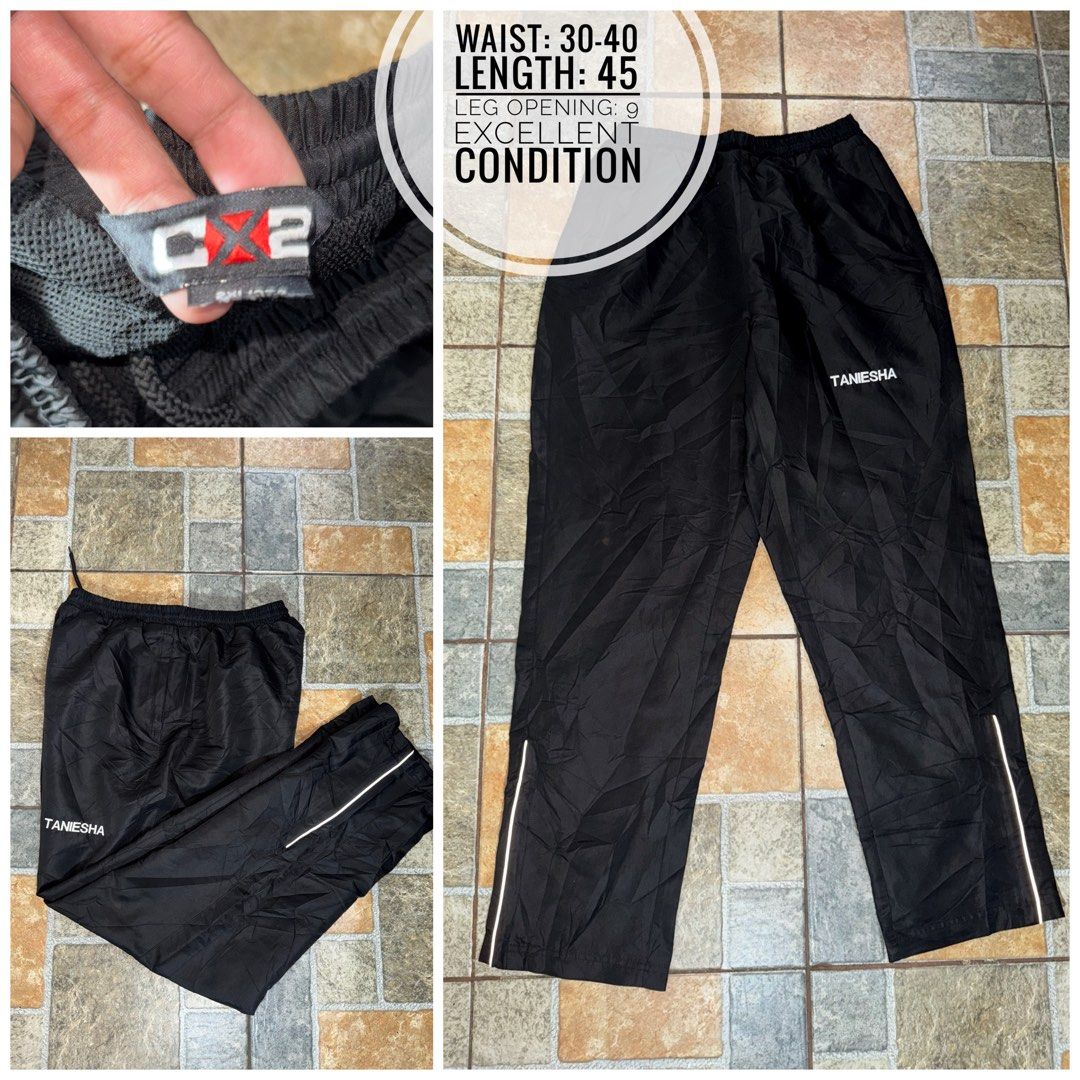 CX2 Track Pants (Category: Joggers) located in Taguig. Submitted by jayveealfaro12 (Listing ID 1459408904, Image 1). Description: Sizes and Condition indicated at the photo description.
