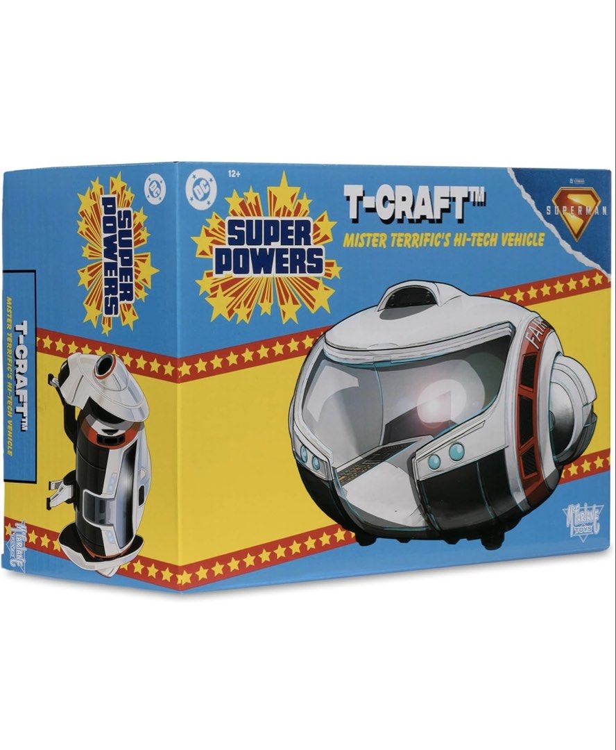 DC Mcfarlane Super Powers T-Craft (Category: Figurines & Statues) located in San Fernando. Submitted by collecatoy (Listing ID 1459422257, Image 2). Description: .
