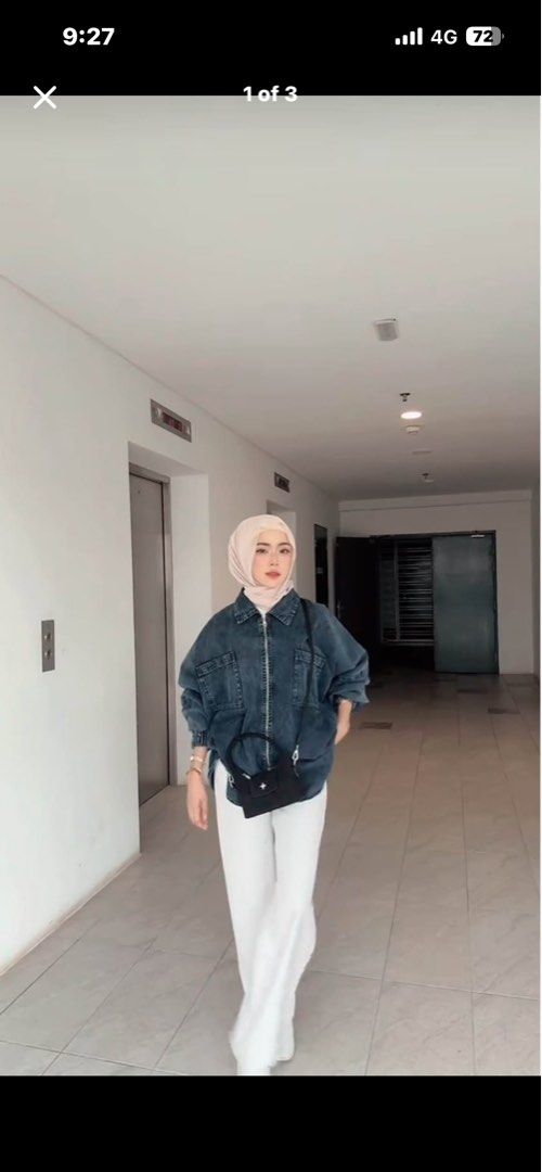 Denim Jacket (Category: Coats, Jackets and Outerwear) located in Bayan Lepas. Submitted by awatiffauzi (Listing ID 1459297635, Image 1). Description: .