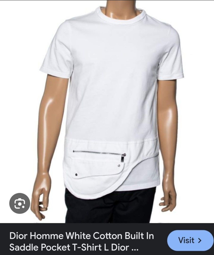 Dior black Saddle bag built in shirt (Category: Luxury Apparel) located in Manila. Submitted by PrinceDani.Clothing (Listing ID 1459349725, Image 2). Description: Christian dior black shirt with saddle belt bag small 19in width 23in length excellent condition .
