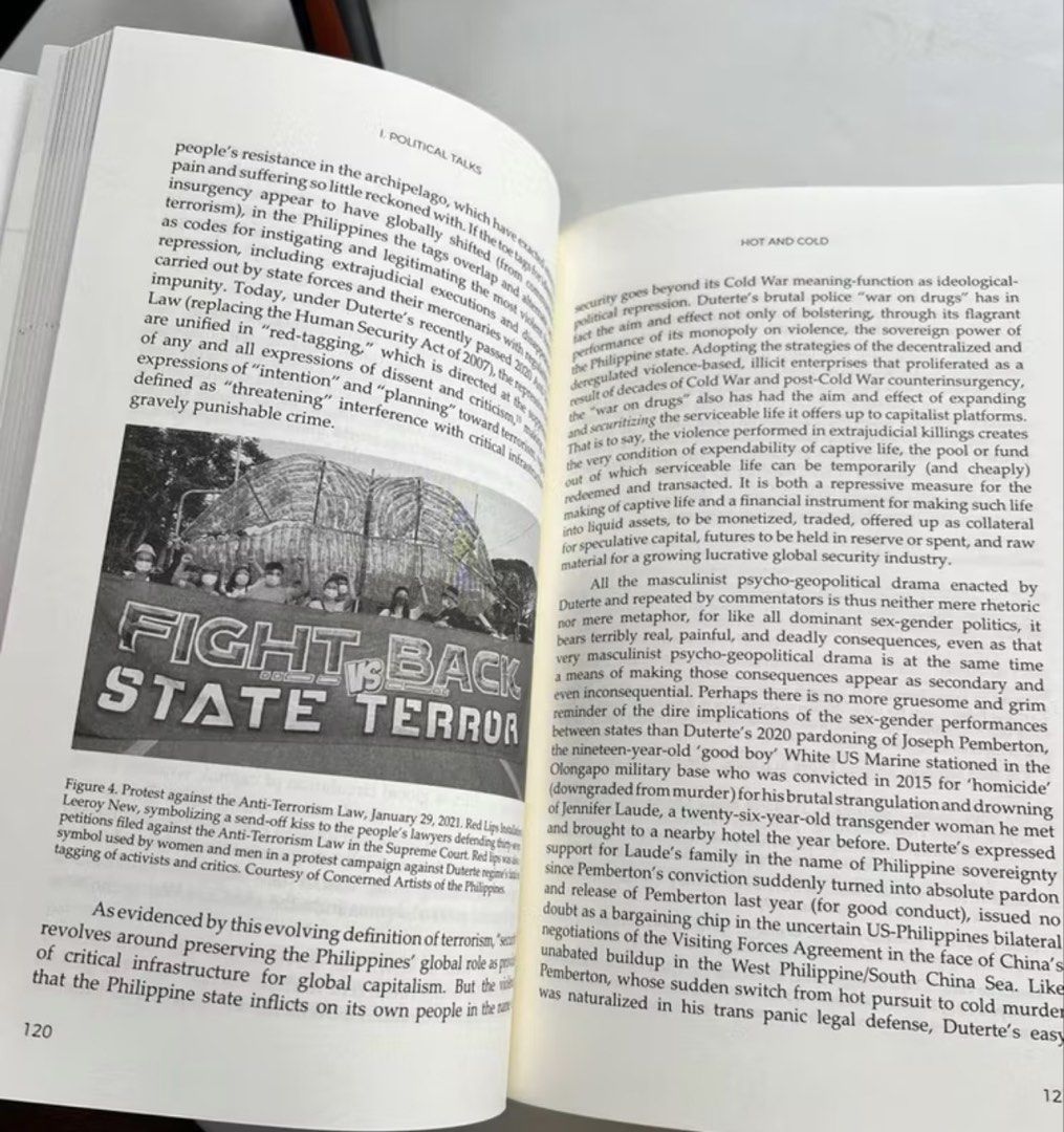 Discourse on Imperialism by Neferti X.M. Tadiar (Category: Storybooks) located in Quezon City. Submitted by turpentinechaser (Listing ID 1459349017, Image 3). Description: Discourse on Imperialism by Neferti X.M. Tadiar. Explores political discussions on global war and feminism, including US Terrorism and the Iraq War. Perfect for political theory and current events enthusiasts..