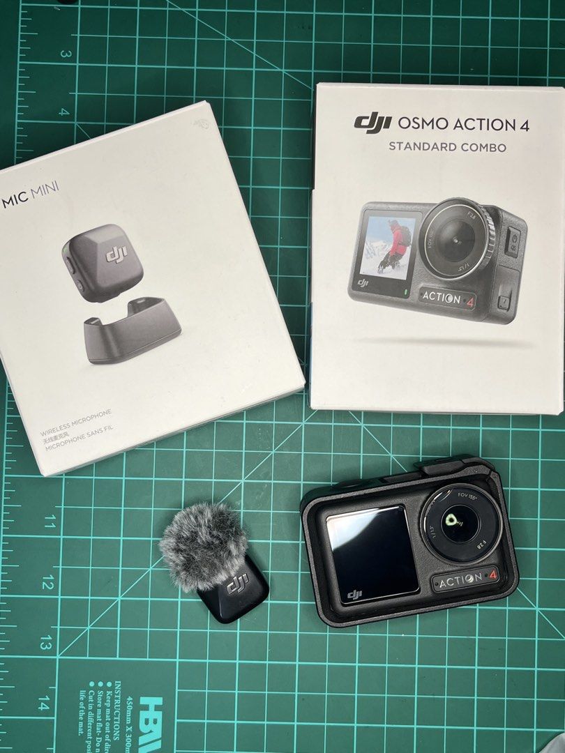 DJI Osmo Action 4 (Category: Video Cameras) located in Manila. Submitted by leilraj (Listing ID 1459415526, Image 2). Description: DJI OSMO ACTION 4 Mic not included - Used for around 1 year - The cracks is only on the lens protector - Used mainly for motovlogging - No issues, everything works perfectly - Battery is excellent - Well taken care of RFS: Not being used anymore You can check out the YT channel to watch clips of the Action 4 camera : 
