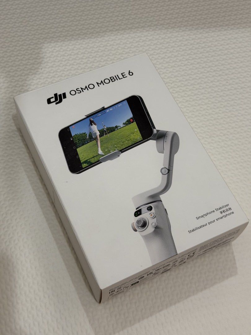DJI Osmo Mobile 6 Smartphone Gimbal Stabilizer (Category: Gimbals & Stabilizers ) located in Manila. Submitted by aristocarts (Listing ID 1459413184, Image 2). Description: DJI Osmo Mobile 6 Smartphone Stabilizer * Condition: Brand new (just opened the box for photo) 💯 * Buyer shoulders delivery * Meet-ups: Maginhawa, QC or BGC (depends on schedule) 💌 DM for more pics or questions! .