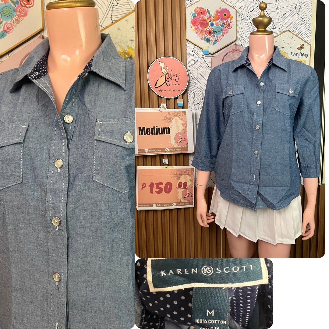 DUBAI BLOUSE / LONG-SLEEVE NEW COLLECTION ASSORTED A3 (Category: Blouses) located in Talisay. Submitted by frentuma (Listing ID 1459490800, Image 3). Description: VISIT MY FB PAGE FEBZ E-STORE FOR MORE ITEMS 💕💕🛍️🛍️ Like new Preloved price and size indicated each picture 👍 like and follow fb page Febz e-store for more available items 📌Location Deca Dumlog Talisay Cebu Cebu buyer- delivery maxim add delivery fee or pick.up (Near location) 🌟 