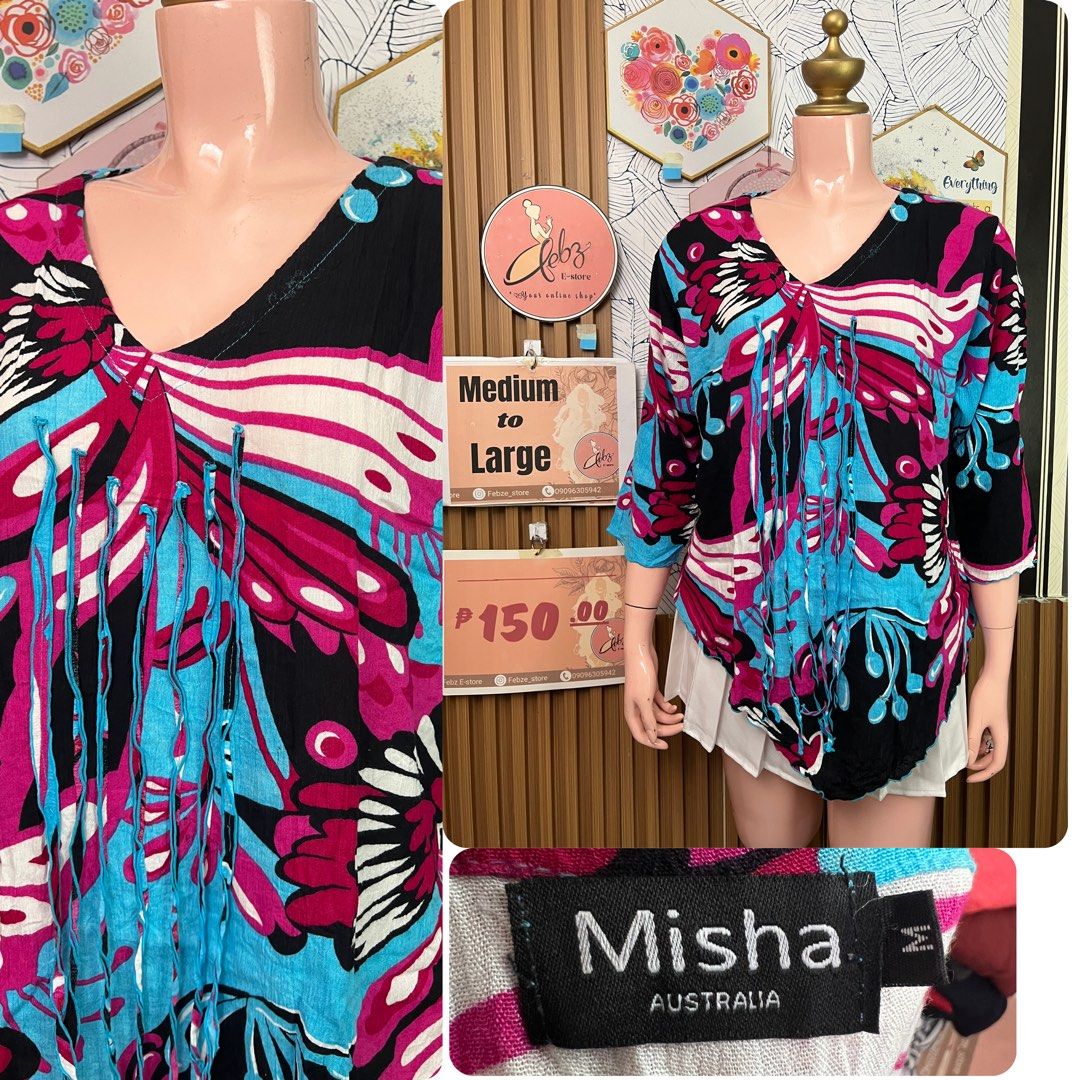 DUBAI BLOUSE / LONG-SLEEVE NEW COLLECTION ASSORTED A1 (Category: Blouses) located in Talisay. Submitted by frentuma (Listing ID 1459490393, Image 2). Description: VISIT MY FB PAGE FEBZ E-STORE FOR MORE ITEMS 💕💕🛍️🛍️ Like new Preloved price and size indicated each picture 👍 like and follow fb page Febz e-store for more available items 📌Location Deca Dumlog Talisay Cebu Cebu buyer- delivery maxim add delivery fee or pick.up (Near location) 🌟 