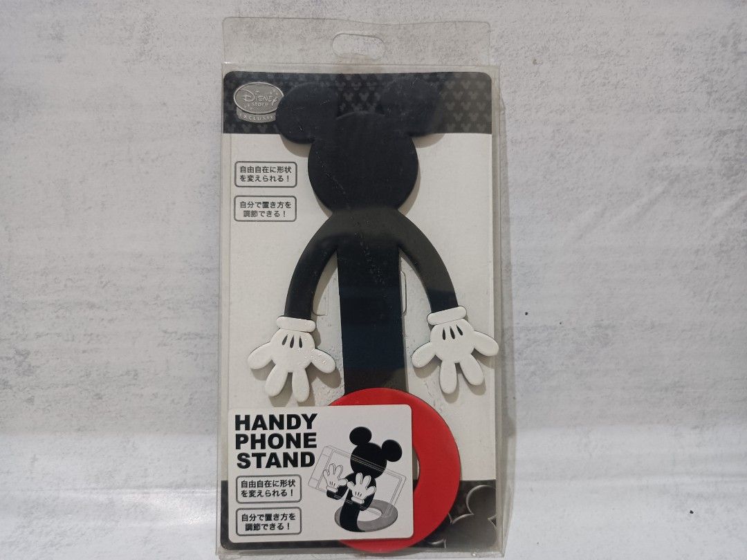 Flexible Mickey Mouse Handy Phone Stand (Category: Mounts & Holders) located in Davao. Submitted by zeek_key_collectibles (Listing ID 1459303118, Image 1). Description: .