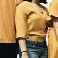Forme Mustard Yellow V-Neck Top with Button Detail (Category: Blouses) located in Manila. Submitted by sumisloveditems (Listing ID 1456772563, Image 1). Description: Mustard yellow V-neck top size: XXS can fit upto S P300 Mode of payment: Gcash Gotyme Mode of delivery: J&T SDD.