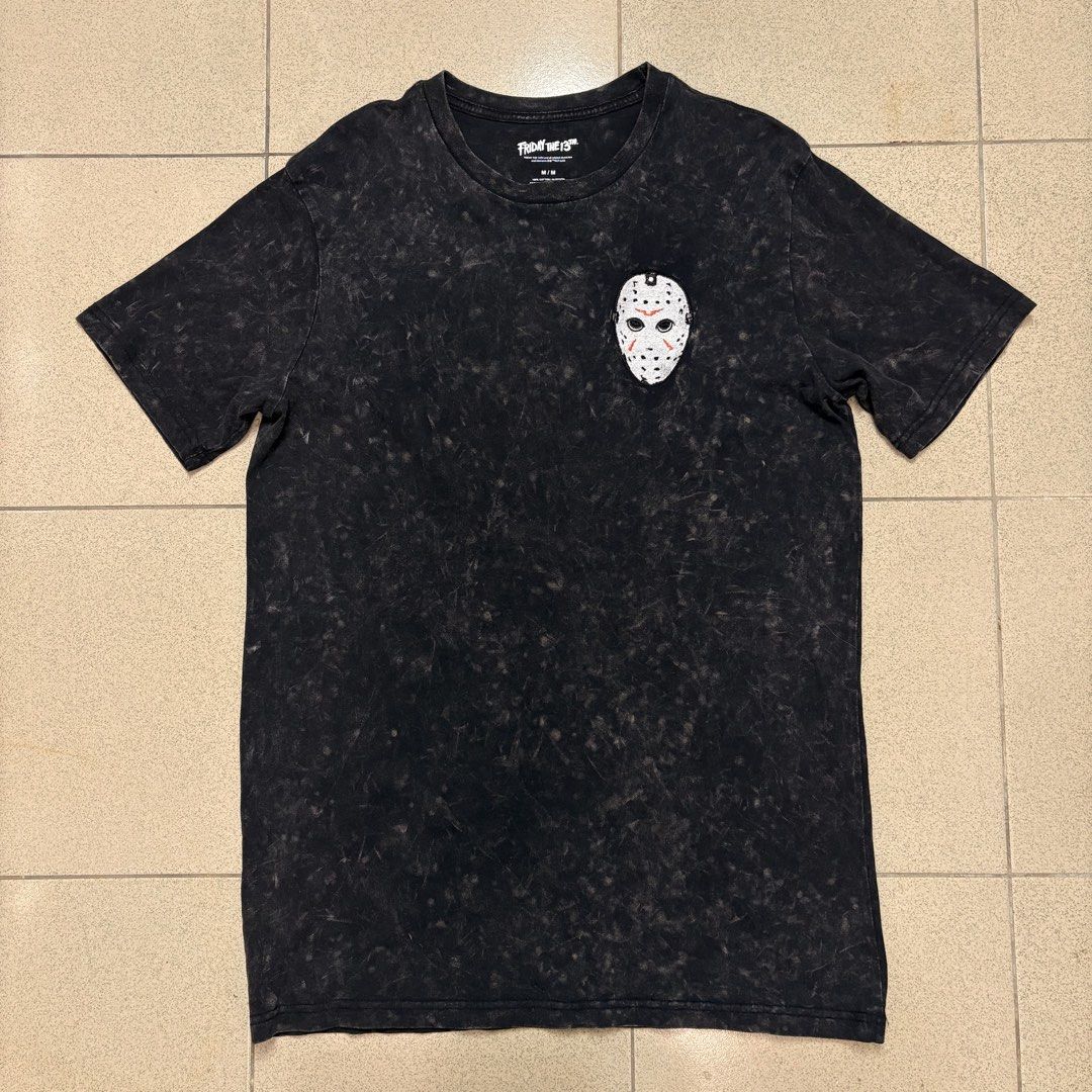 Friday the 13th "Acid wash" in grey (Category: Tshirts & Polo Shirts ) located in Las Pinas. Submitted by collabcart (Listing ID 1459452244, Image 2). Description: Friday the 13th "Acid wash" in grey 🇺🇸 Imported from Walmart ✅ Brandnew ✅ Original/Authentic/legit 📐Sizes Available MEDIUM (21 x 31) P650 .