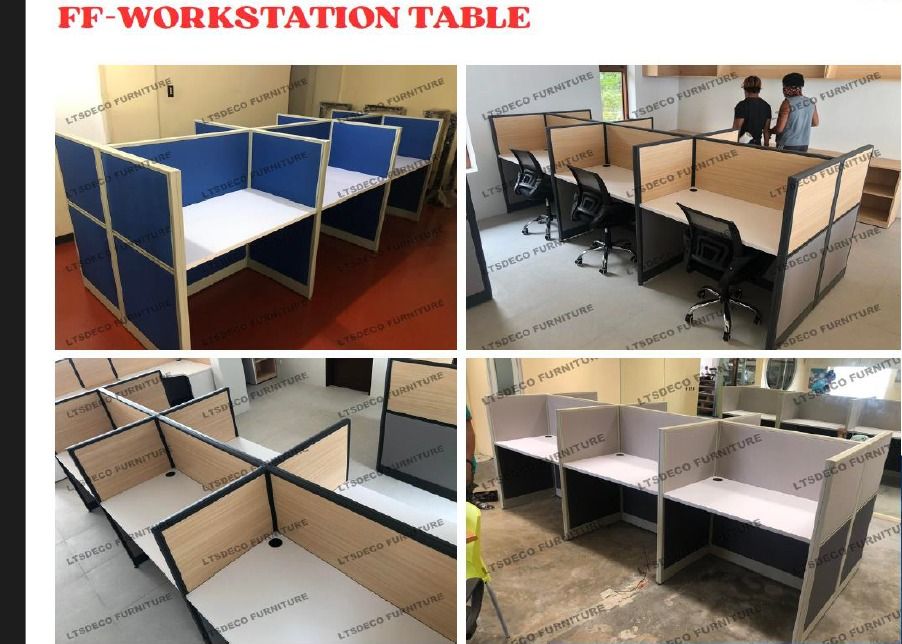 FULL FABRIC WORKSTATION CUBICLE OFFICE PARTITION (Category: Office Furniture & Fixtures) located in Quezon City. Submitted by fierce.angelltsdeco (Listing ID 1459370009, Image 1). Description: LTSDECO Home and Office Furniture Trading MANUFACTURER • FABRICATOR • SUPPLIER Looking for office furniture, modular partitions, workstations, or customized furniture? We can help! LTSDECO Home and Office Furniture Trading is a trusted manufacturer, fabrica