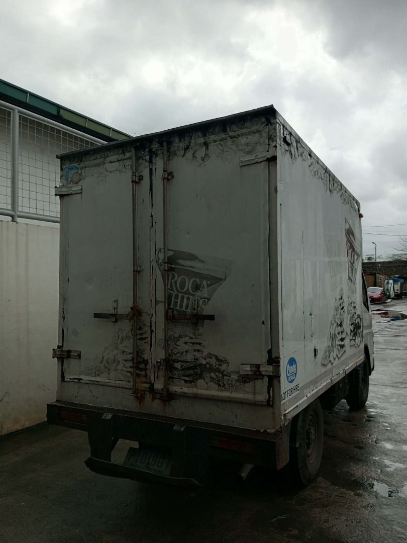 FUSO Canter Truck (Category: Heavy Vehicles) located in Manila. Submitted by sidney.mallari (Listing ID 1459293128, Image 3). Description: FOR SALE: 2010 Mitsubishi Canter Aluminum Van (Local Model) Vehicle Details: Make/Model: Mitsubishi Canter Body Type: Aluminum Van Year Model: 2010 Engine: Diesel Color: White Plate Number: PID80 Aircon: Non-AC Condition & Features: Clean, durable aluminum cargo box—ideal for logistics, deliveries, or hardware
