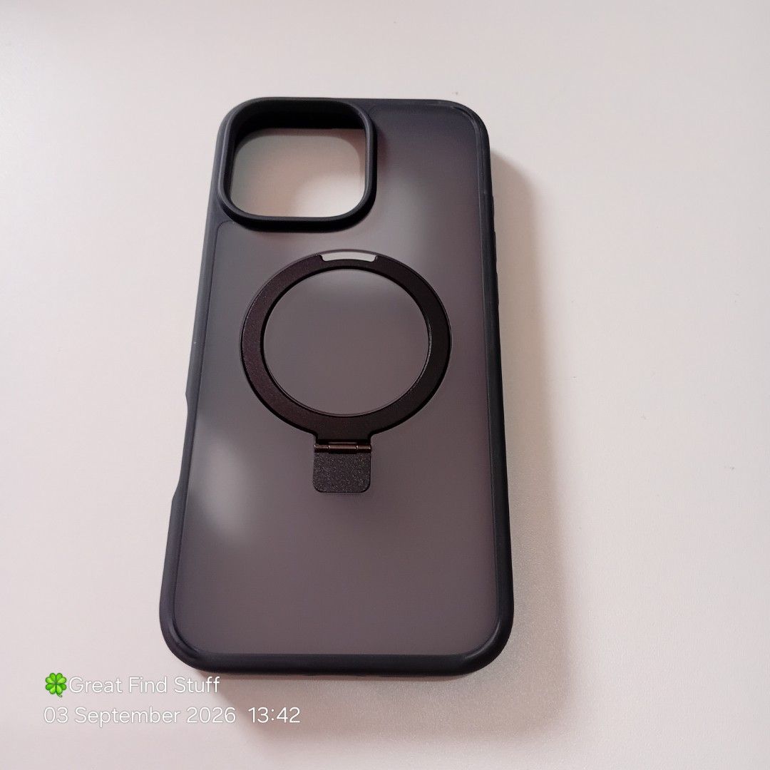 [GFS] Iphone 16 Pro Max Hard Case (Category: Cases & Sleeves) located in Quezon City. Submitted by greatfindstuff (Listing ID 1459336392, Image 2). Description: 📌Condition • Never Been Used • As is • no box 📍Novaliches, Quezon City 🛵 Lalamove • Self Pick up • Grab 💰Gcash • Maya • BPI • Cash on pick up #Iphone16ProMaxCase#Ip16PMcase .