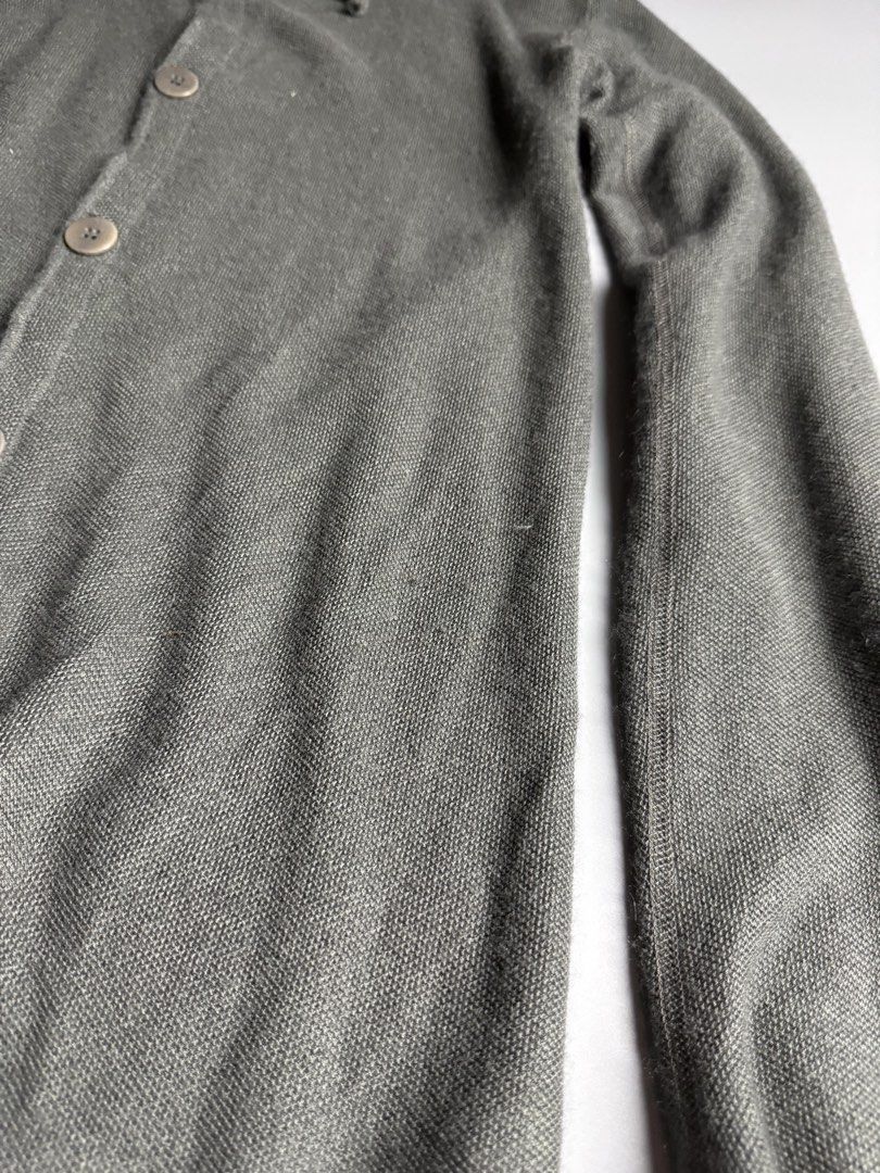Giorgio Armani Cashmere Cardigan (Category: Hoodies) located in Manila. Submitted by 3rdealz (Listing ID 1459484898, Image 3). Description: GA Fits medium Courier: J&T or Lalamove Item will be posted by express shipping (J&T) with good tracking record in 1-3 business days after received cleared payment. Expect it to reach you in 3-7 business days only after item been shipped. Please check my other listings and take advantage of combine shipping r