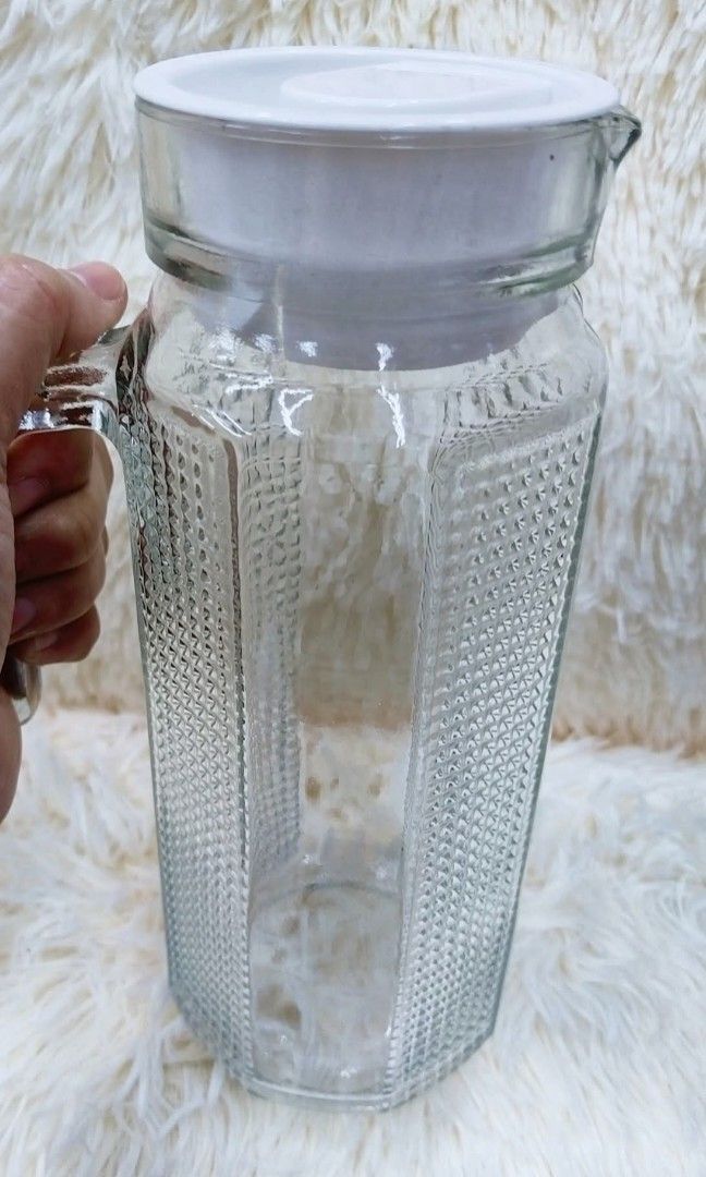 Glass Pitcher 1L 2pcs (Category: Announcements) located in Manila. Submitted by je.assorted.item.26 (Listing ID 1459377563, Image 3). Description: .