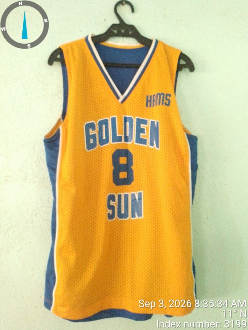 Basketball Jersey Number 8 (Category: Activewear) located in Tiaong. Submitted by bjcmarch (Listing ID 1459311138, Image 1). Description: - Yellow and blue basketball jersey - Features number 8 - Made with breathable mesh material - Ideal for basketball enthusiasts - Ready for its new owner -Local -2in1 -Baliktaran -Plus Shipping=100 j&t courier -Payment 1st/gcash.