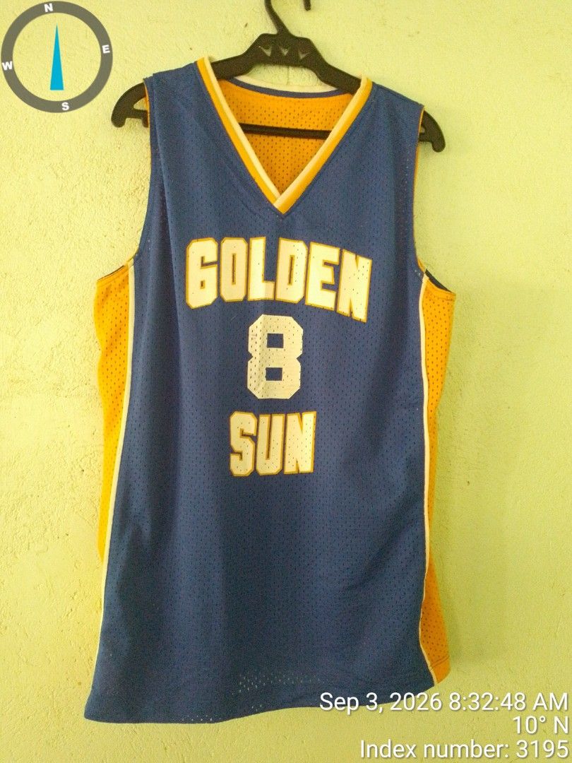 Basketball Jersey Number 8 (Category: Activewear) located in Tiaong. Submitted by bjcmarch (Listing ID 1459311138, Image 3). Description: - Yellow and blue basketball jersey - Features number 8 - Made with breathable mesh material - Ideal for basketball enthusiasts - Ready for its new owner -Local -2in1 -Baliktaran -Plus Shipping=100 j&t courier -Payment 1st/gcash.