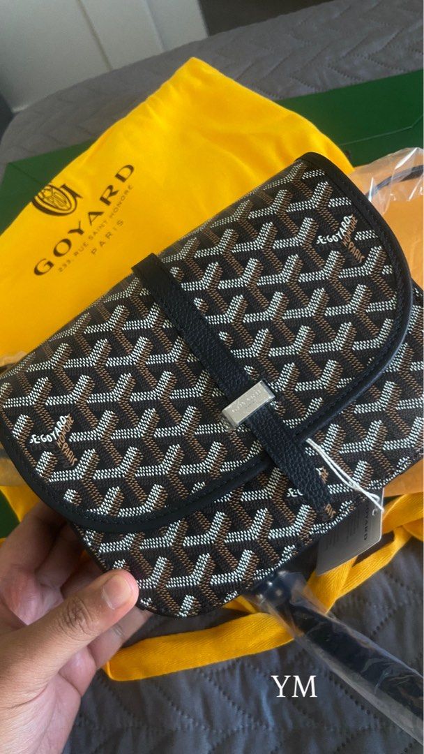 Goyard Belvedere PM Messenger Bag (Category: Luxury Bags & Wallets) located in Manila. Submitted by yoej09 (Listing ID 1459311873, Image 1). Description: G0yard Belvedere PM Messenger Bag Brand New Goyard Bag ✨ Brand new and never used. The strap is still wrapped in plastic, with the original tag attached. Purchased directly from Goyard Miami last May. Inclusions: • Goyard dust bag • Goyard paper bag • Proof of purchase / Original Receipt Availab