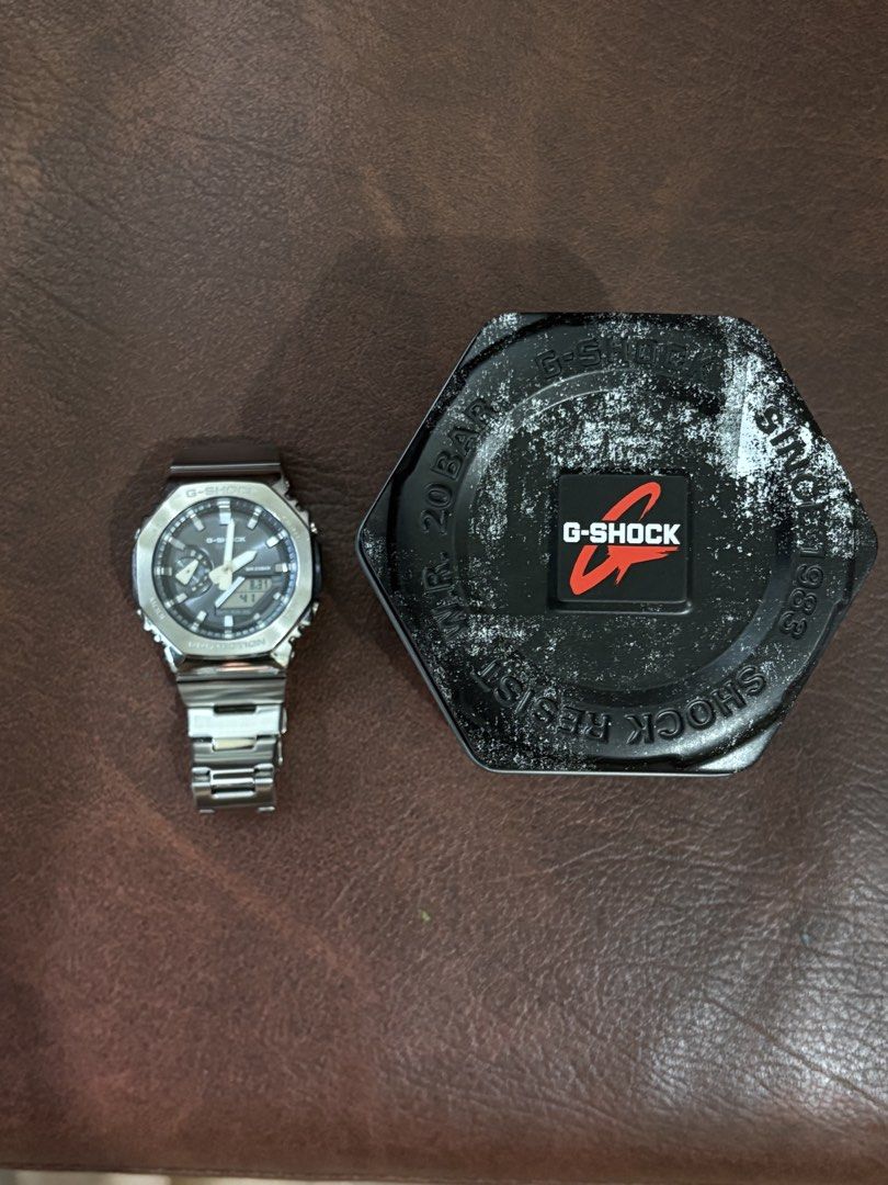 G-Shock GM2110 (Category: Men's Watches) located in Del Monte. Submitted by sejoe (Listing ID 1459453970, Image 2). Description: G-Shock GM2110 Used once Complete with papers and box Srp ( 18k) Still under warranty Negotiable .