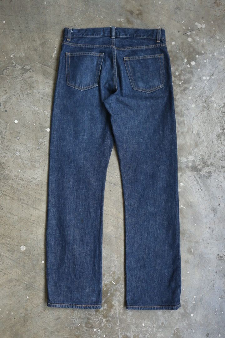 Helmut Lang - Classic Bootcut Denim Jean (Category: Jeans) located in Manila. Submitted by graymatter_ (Listing ID 1459418013, Image 2). Description: Helmut Lang - Classic Bootcut Denim Jean *Selvedge note: altered length Tagged Size: 30 Condition: 9/10 Material: 100% Cotton Made in: Italy Dimensions Waist: 32 Inseam: 31 Crotch: 11 Thigh: 11 Leg Opening: 8 .