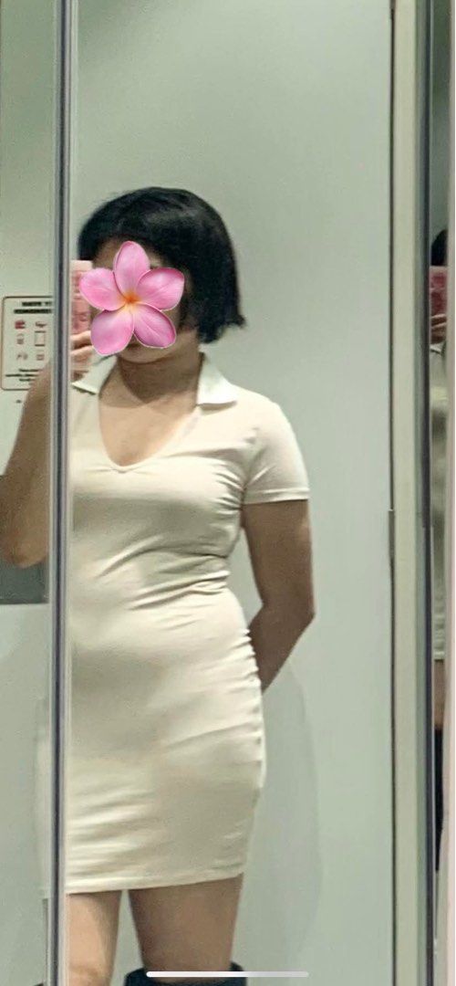 H&M Divided Beige Dress (Category: Sets or Coordinates) located in Taguig. Submitted by kcxkyucartz (Listing ID 1459315124, Image 3). Description: 🎀 H&M Divided Beige Dress Condition: 10/10 - Size: S - Worn once for date - Price is nego need lang talaga magrebrand closet :d ₱350 og price ₱800 rfs: decluttering.