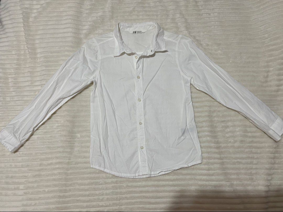 H&M White Polo (Category: Babies & Kids Fashion) located in Balanga. Submitted by kingscionsmom (Listing ID 1459311790, Image 1). Description: .