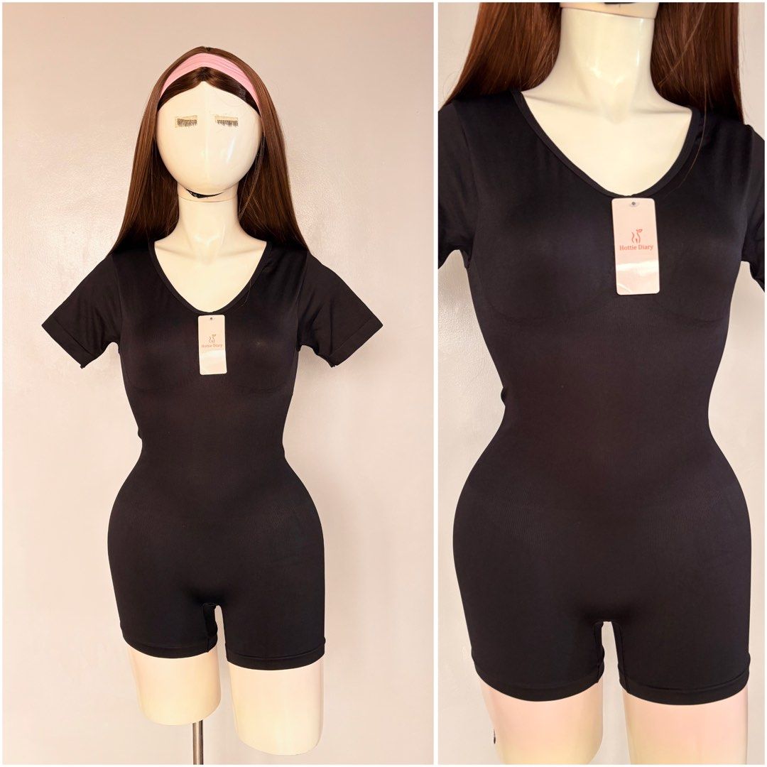 Hottie Diary Romper Suit (Category: Rompers) located in Quezon. Submitted by closetby_gn (Listing ID 1459356313, Image 1). Description: || TRENDY CLOTHES၄၃ BRAND: HOTTIEDIARY MED TO LARGE STRETCHABLE BRAND NEW NO FLAWS/DAMAGE ✿Reminders 𐙚 Strictly Payment first 𐙚 No cancellation of orders 𐙚 Comment Mine | PM to order ✿Mode of payment •Gcash only ✿Shipping Courier •Flash express All items are in good condition!☺️ Happy Shopping Giirls! 🫶🏻.