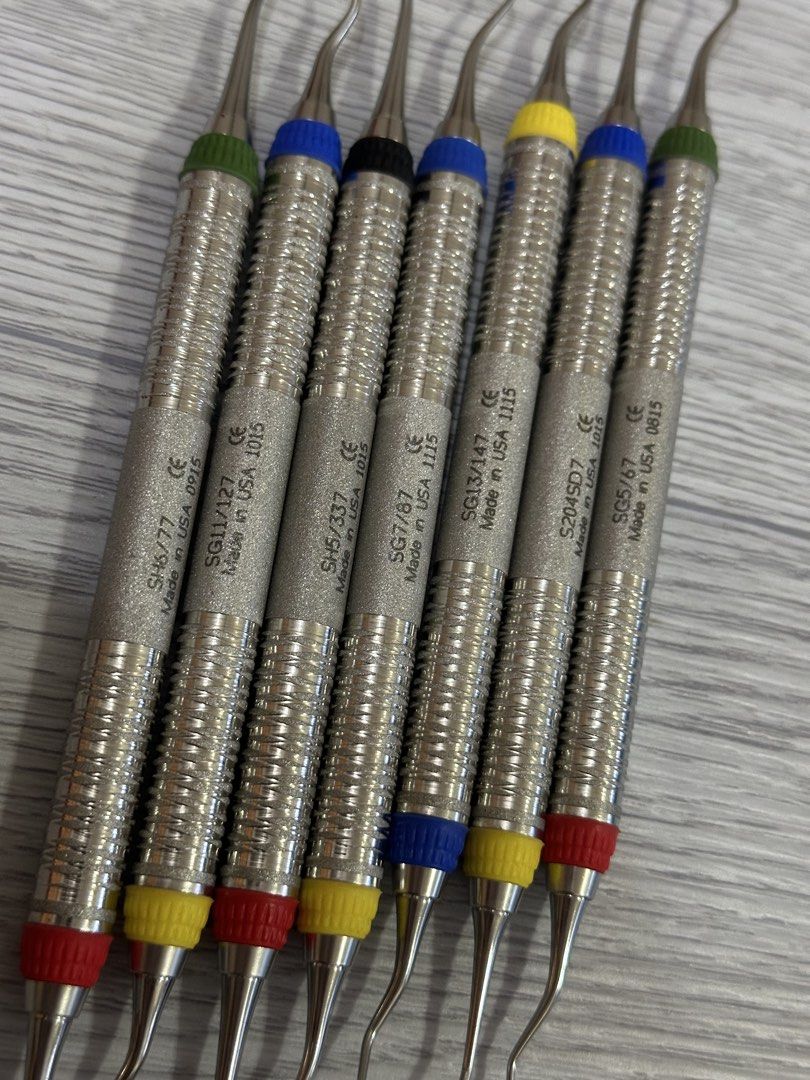 Hu-friedy Curette Set (Category: Oral Care) located in Bulacan. Submitted by youlovewatches (Listing ID 1459354130, Image 2). Description: Sold as set 10k fixed Good as new Used in typodont only Avail next week.