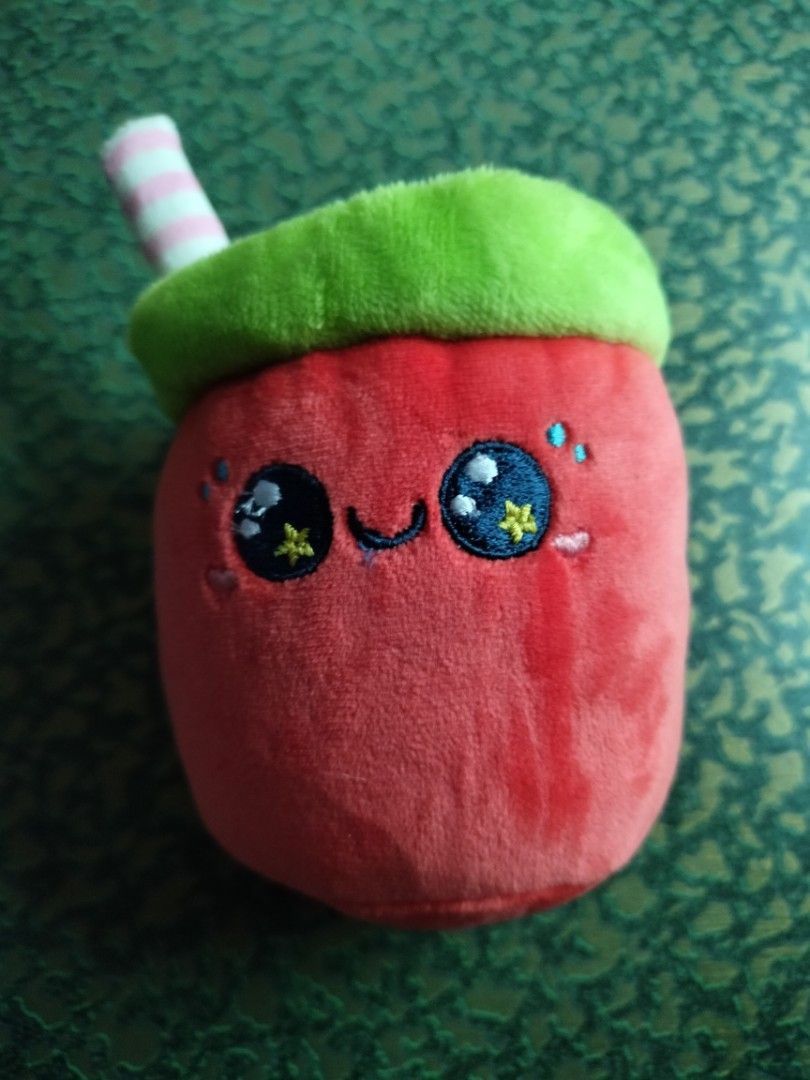HUGsees Cute Boba Drink Plush Toy (Category: Plushies & Soft Toys) located in Manila. Submitted by we1rdf1sh (Listing ID 1459320672, Image 1). Description: HUGsees Cute Boba Drink Plush Toy (Authentic).