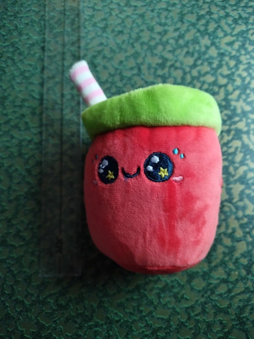 HUGsees Cute Boba Drink Plush Toy (Category: Plushies & Soft Toys) located in Manila. Submitted by we1rdf1sh (Listing ID 1459320672, Image 3). Description: HUGsees Cute Boba Drink Plush Toy (Authentic).