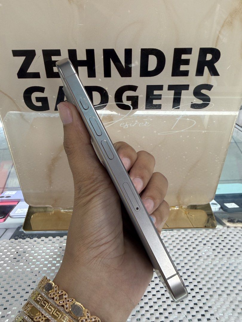 iPhone 16 PRO 256GB OPENLINE (NTC APPROVED) (Category: iPhone 16 Series) located in San Juan City. Submitted by desireebayal96 (Listing ID 1459320008, Image 2). Description: iPhone 16 PRO (DESERT TITANIUM) * NTC APPROVED * OPENLINE * ANY SIM * 256GB * 93% BATTERY HEALTH (ORIGINAL NOT BOOSTED) * 98% SMOOTH * NO ISSUE * NO HISTORY OF REPAIR * NO ICLOUD ISSUE * NOT REFURBISHED * WORKING FACE ID & TRUETONE * WITH CORD TYPE-C OPEN FOR COD SAME DAY DEL