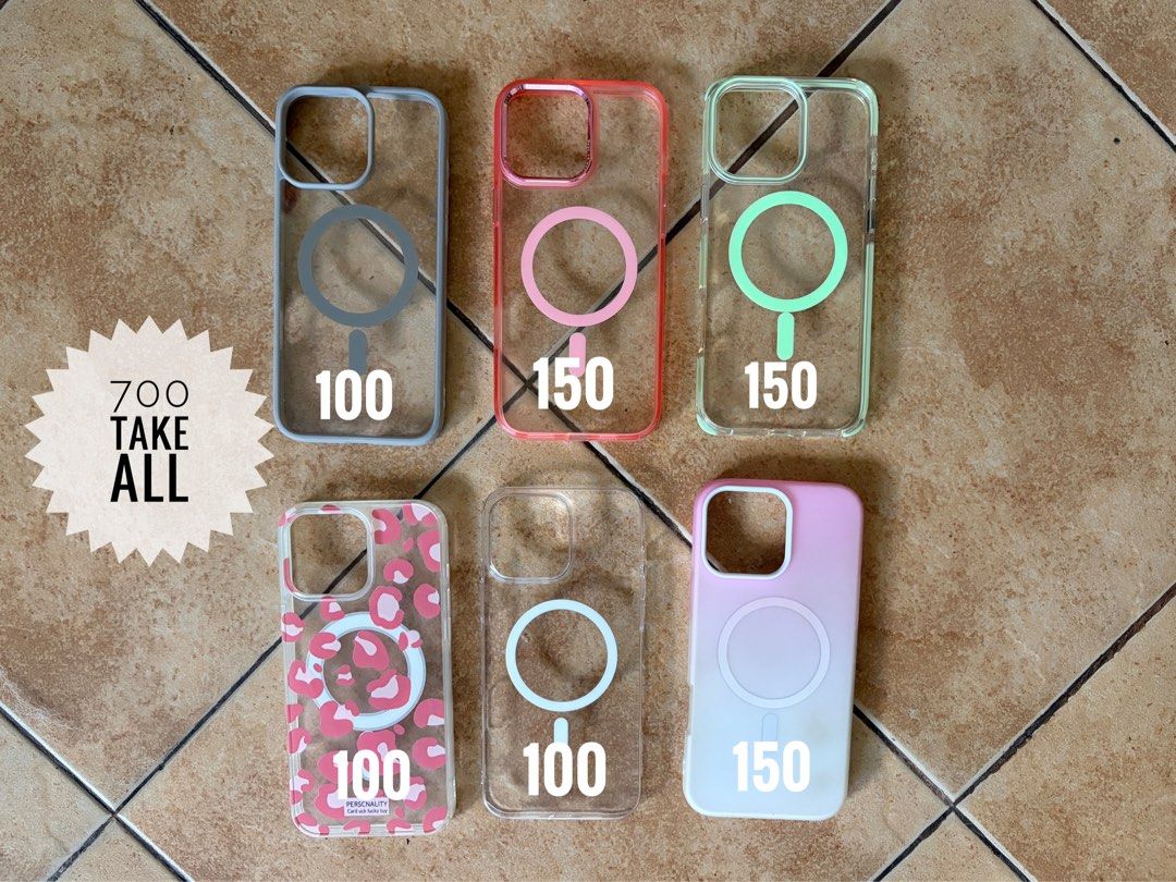 iPhone 16 Pro Max Cases (Bundle) (Category: Cases & Sleeves) located in Batangas. Submitted by dae.clutter (Listing ID 1459461391, Image 3). Description: BUNDLE 01 - 400 take all BUNDLE 02 - 1k take all BUNDLE 03 - 700 take all BUNDLE 04 - 500 take all .