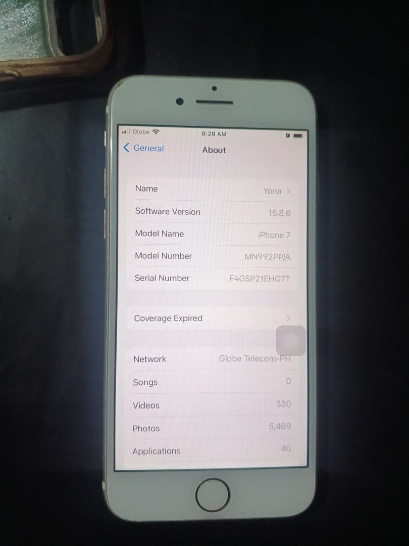 iphone 7, 256 gb (Category: iPhone 7 Series) located in Manila. Submitted by tc6wf8m9wb78463 (Listing ID 1459293253, Image 3). Description: issues: - di na po gumagana ‘yung home button - may scratches po sa back - may audio ic disease All other parts working: ✅ LCD no crack, original ✅ Battery health: 100% ✅ No iCloud / Openline Honest issue, kaya FOR PARTS / pang paayos sa tech. No warranty, no return kasi alam na issue. RFS: for emergency fund