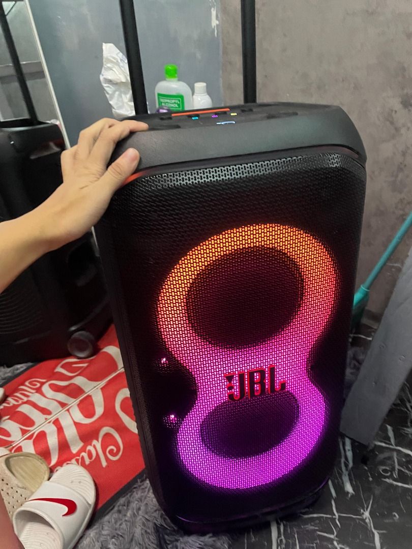 JBL PartyBox 320 Speaker Rush only❗ (Category: Soundbars, Speakers & Amplifiers) located in Marikina City. Submitted by princessqt06 (Listing ID 1459363453, Image 1). Description: RUSH FOR SELLING! JBL PARTYBOX STAGE 320 240W RMS PORTABLE PARTY SPEAKER •Bought last yr ng June 2, 2025 •NO ISSUES! PRISTINE CONDITION! •Never abused, well taken care of •Good as brand new •Long-lasting battery (up to 18 hours depending on volume) •Powerful 240W RMS JB