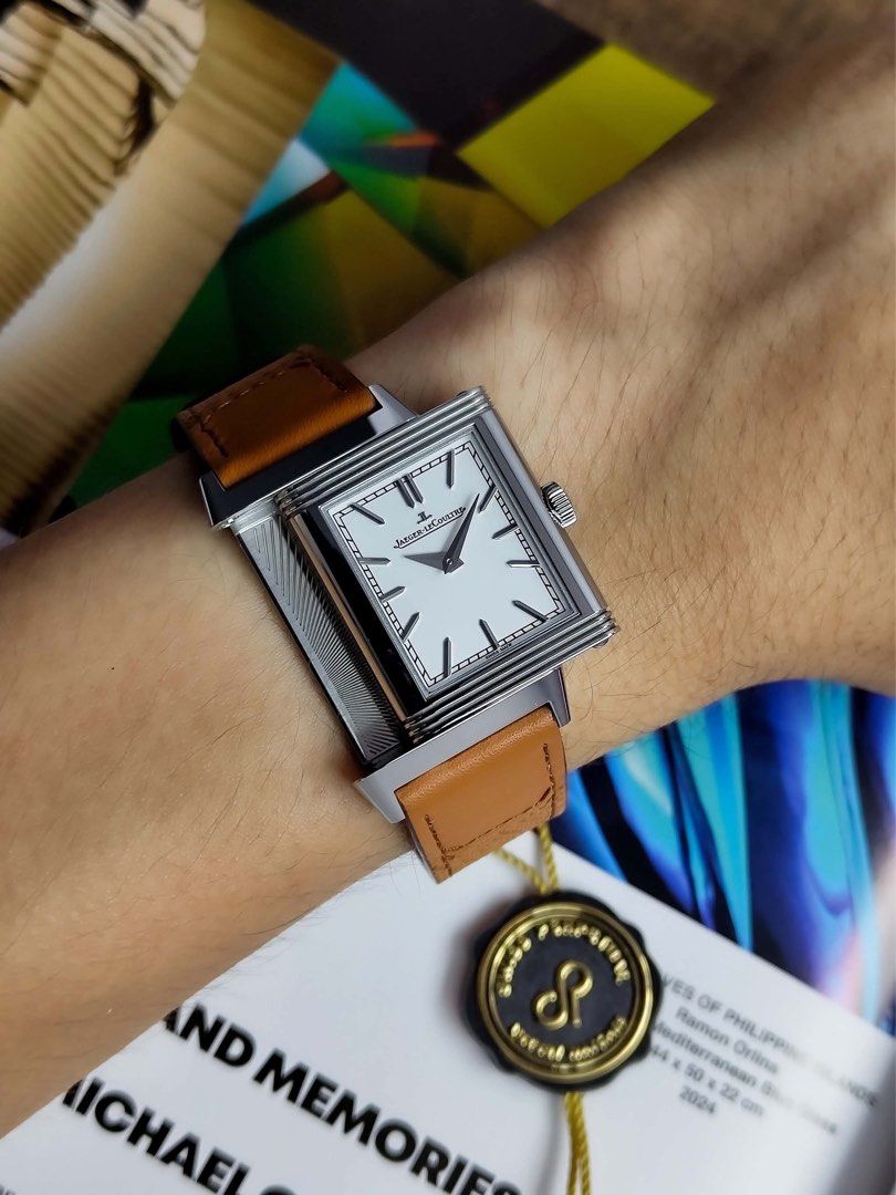 JLC Reverso Tribute Monoface Medium (Category: Luxury Watches) located in Cebu City. Submitted by pcantillas (Listing ID 1459340163, Image 2). Description: Jaeger-LeCoultre Reverso Tribute Monoface Q7168420 40.1 x 24.4 mm 2026 Complete Set Condition: 9/10 (Excellent condition) Price: P498,000 Negotiable 🤝 7 Day Moneyback Guarantee 🧑‍🔧 1 Year SP Service Warranty 💱 Trades Offers and Pre-orders Accepted 💳 Credit Card Options Available 🪙 Layawa