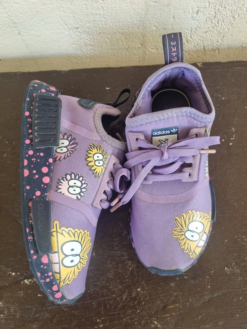 Kevin Lyons x Adidas NMD R1 Monster (Category: Babies & Kids Fashion) located in Bayombong. Submitted by _treasuretrove (Listing ID 1459343874, Image 2). Description: limited edition, used few times only size: US 11k negotibale!.