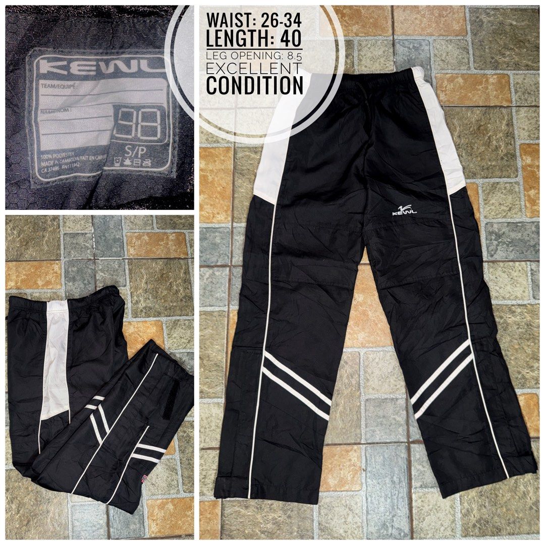 Kewl Track Pants (Category: Joggers) located in Taguig. Submitted by jayveealfaro12 (Listing ID 1459409085, Image 1). Description: Sizes and Condition indicated at the photo description.