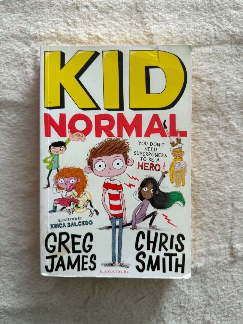 Kid Normal - Greg James & Chris Smith (Category: Storybooks) located in Santiago. Submitted by bookworm_club (Listing ID 1459337033, Image 1). Description: 📚no cancellation, return or exchange. 📚secondhand books. some books are in good condition while some has minimal flaws (foxing, creases, dog-eared pages, etc.) 📚reasonable haggling is allowed. 💰MOP: For same day pickup - CASH & BANK TRANSFER For shipping or scheduled pickup - BANK TRANSFER